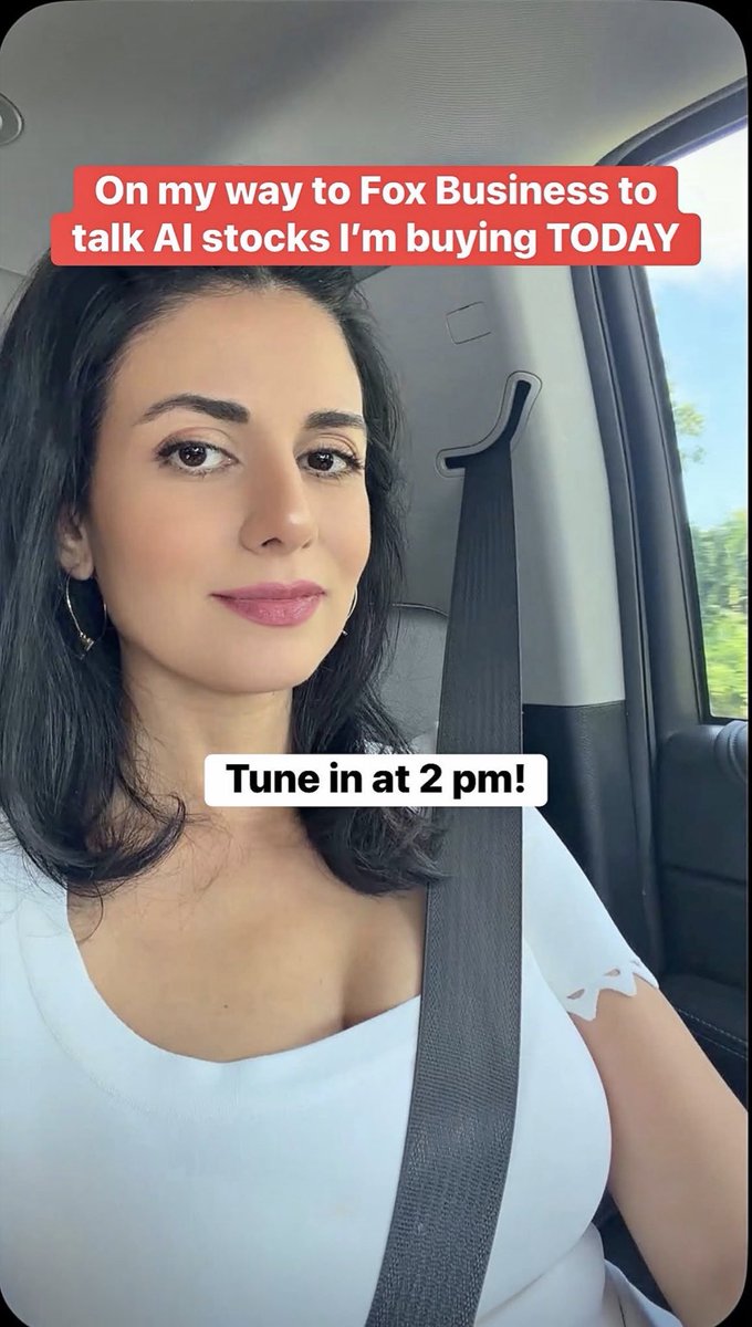 KianaDanial's tweet photo. Will be talking with @cvpayne about some of the AI stocks I’m literally buying more of today 😉 https://t.co/OXLASmuYh5
