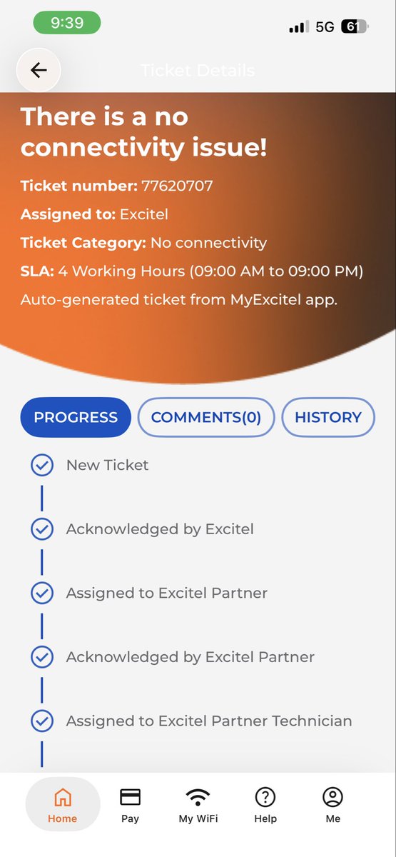 modernSant's tweet photo. Don’t ever go with Excitel Wifi.
Sharing with proof see I am raising ticket every day and it took 1 day for them to fix and it pnly works for 12 hour max

If you value your time don’t ever Go with @excitel_rocks 

Its pathetic talking with proofs in pic
@jagograhakjago 
#excitel https://t.co/fQoa4n7BU1