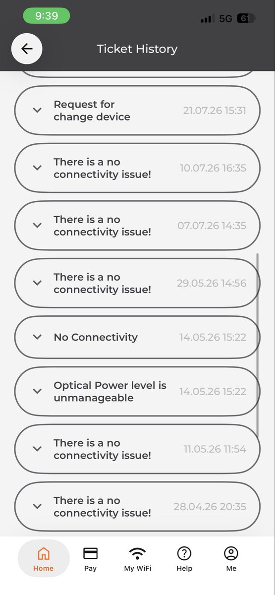 modernSant's tweet photo. Don’t ever go with Excitel Wifi.
Sharing with proof see I am raising ticket every day and it took 1 day for them to fix and it pnly works for 12 hour max

If you value your time don’t ever Go with @excitel_rocks 

Its pathetic talking with proofs in pic
@jagograhakjago 
#excitel https://t.co/fQoa4n7BU1