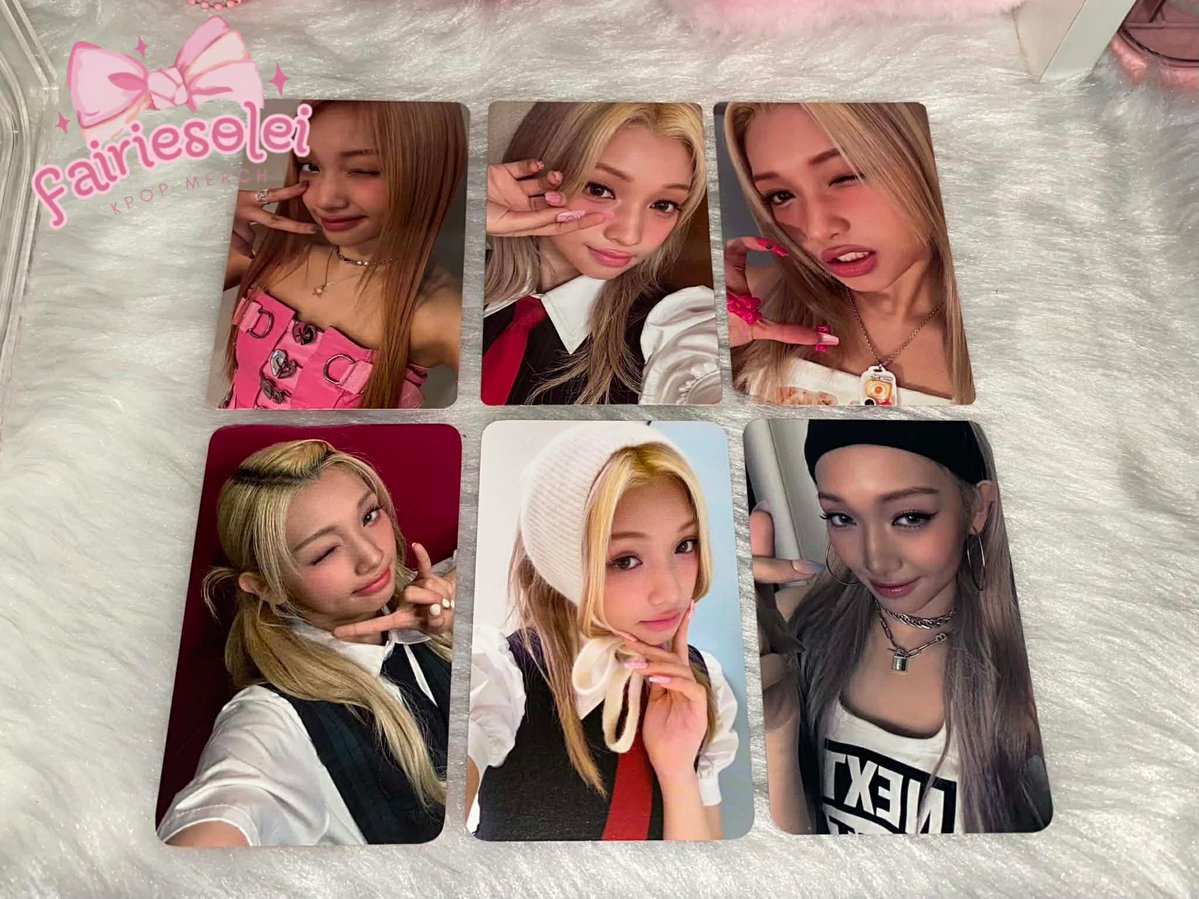 fairiesolei's tweet photo. ୨୧ wts lfb unis pob, rare, signed photocards, onhand and ready to ship!!🎀 https://t.co/5pmzBAqLSU