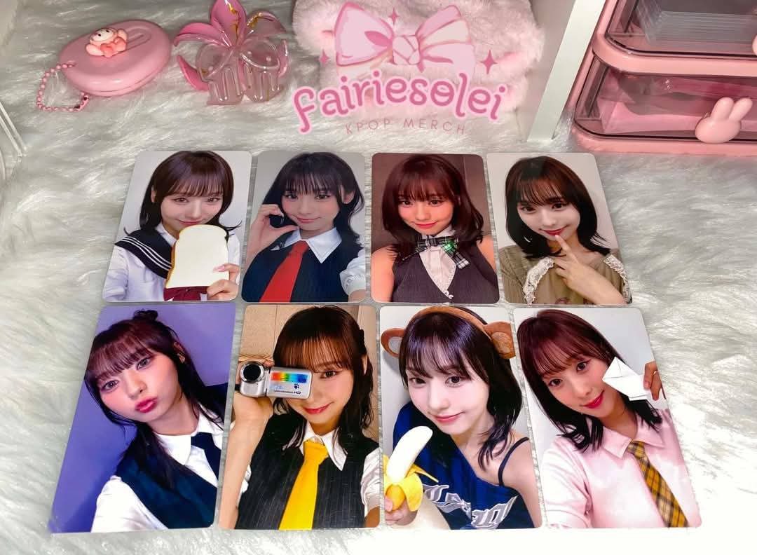 fairiesolei's tweet photo. ୨୧ wts lfb unis pob, rare, signed photocards, onhand and ready to ship!!🎀 https://t.co/ftxFBoLxtv