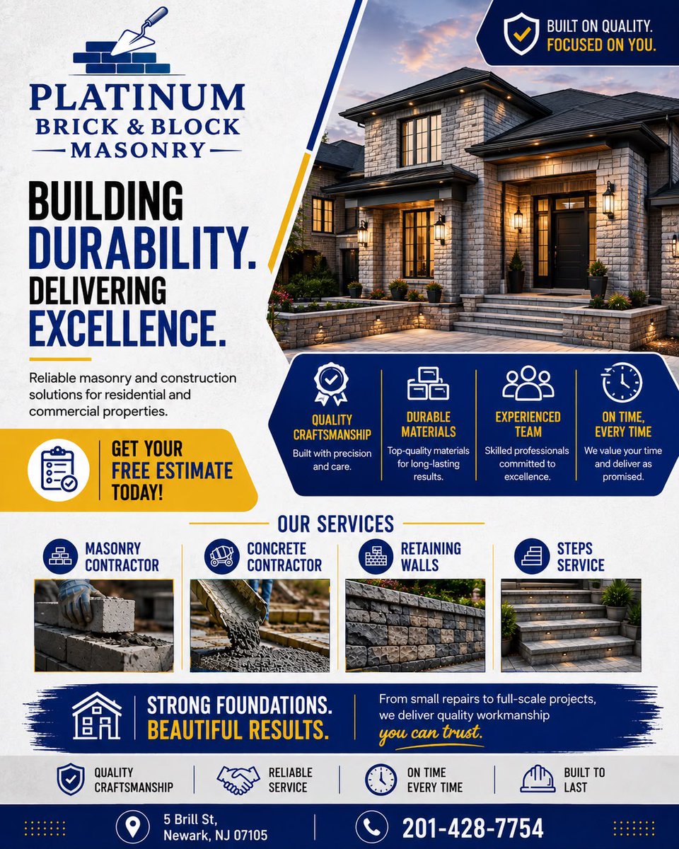 platinumBBLLC's tweet photo. Quality isn’t just what we build it’s what we stand by. 🧱 https://t.co/asIg1P3EHL