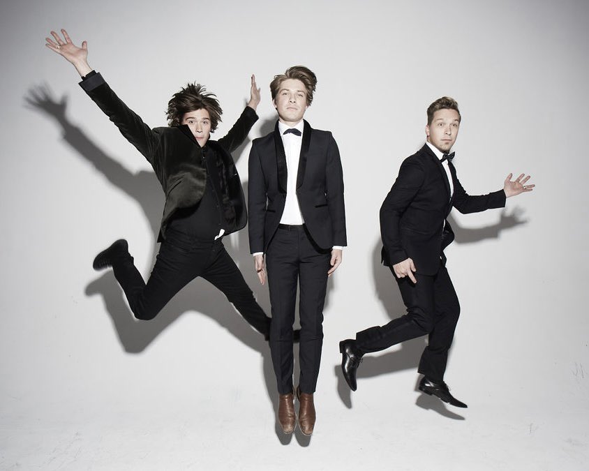 hansonmusic's tweet photo. Guess you could say we’re jumping for joy about playing this weekend. 😂 Will we be seeing you? https://t.co/hQyIxF8cLJ