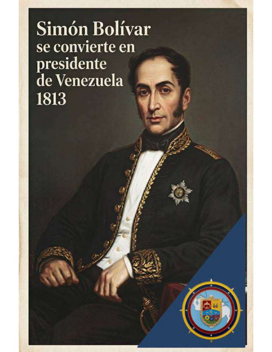 secodena's tweet photo. ✅#07Ago || En conmemoración del hito patriótico en que el Libertador Simón Bolívar asumió la presidencia de Venezuela, honramos el nacimiento de una República libre y soberana. 

@delcyrodriguezv
@capitanescalonajuan
@Ornelas. Ferreira https://t.co/UQWoJ8DCM0