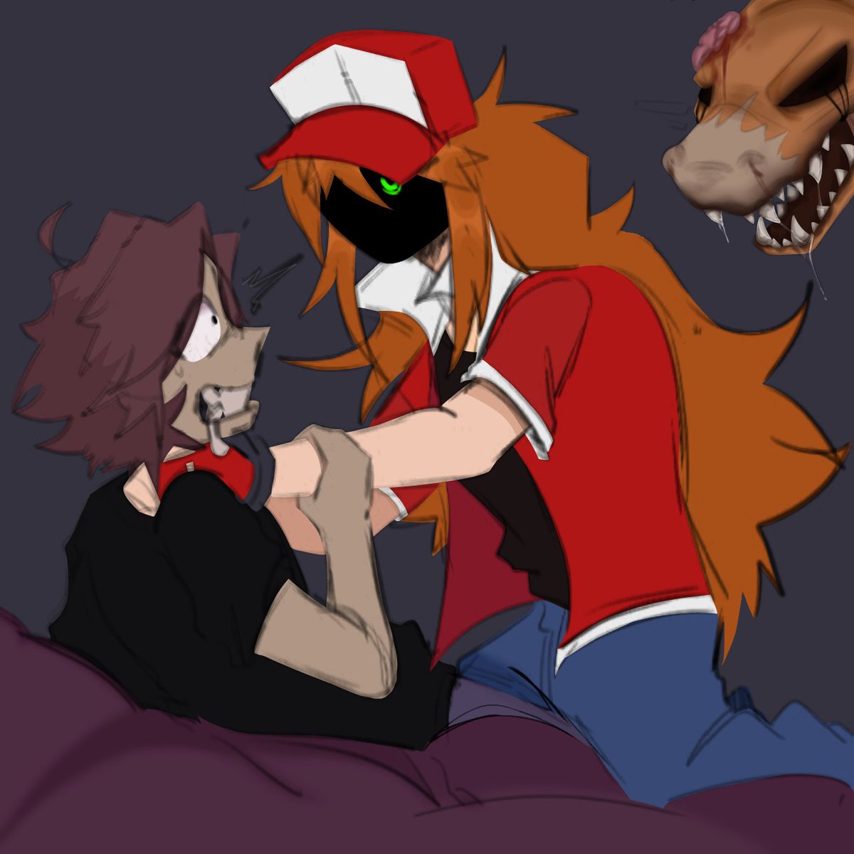 Redpandacandraw's tweet photo. "Wrong mike dude."

#pokepasta #strangledred https://t.co/5MmhgoXbiP