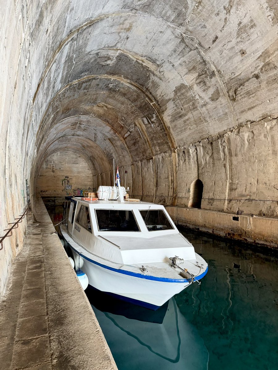 CallyGingrich's tweet photo. Grateful for a beautiful day exploring the waters around Vis, Croatia. From a former Yugoslav Navy tunnel to Stiniva Beach and the stunning Blue Cave on Biševo, we experienced the natural beauty and fascinating history of the Adriatic. 🇭🇷 https://t.co/OoxZygMovR