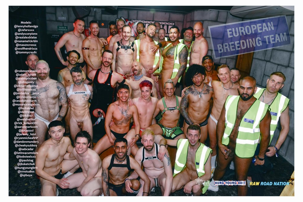 Qtboyx's tweet photo. European BreedingTeam from @RRNStudios is out first part. 
Shooting in Torremolinos at @Exxxtremecruis1 check the model list and following for more https://t.co/FHry283gt6