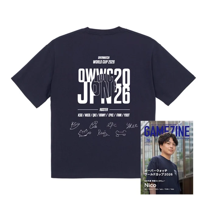 オーバーウォッチ　イベント限定Tシャツ オーバーウォッチ 日本代表 | Overwatch Japan National Team 🇯🇵 on