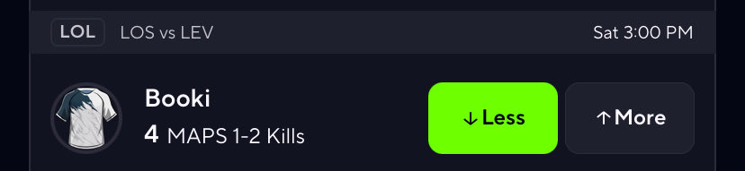 GOATEDLOCKZ1's tweet photo. Lets Get Back in track 
POTD 🍀

🍐 ON DISCORD

#Gambling𝕏 #PrizePicks #LoL #POTD https://t.co/T4Zx0OyOZ6