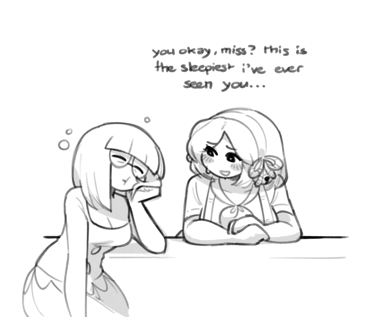 sunhatgirl's tweet photo. groggy 😴🖋️🎀 https://t.co/Gag2DdbKyS