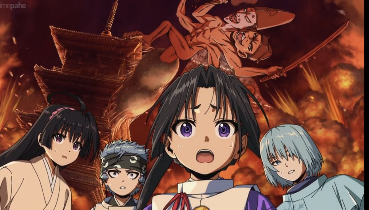 EmmaChuks21's tweet photo. The biggest battle of the arc has finally begun!
With the Suwa Clan already taking heavy losses,this isn't a good start. How will the Elusive Warriors turn things around,and how will this battle end?
The anime somehow even made blood look beautiful
#ElusiveSamurai #้ใไธๆใฎ่ฅๅ https://t.co/TNbJKkblgO