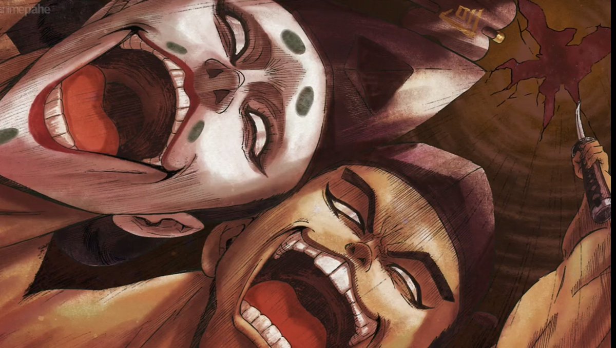 EmmaChuks21's tweet photo. The biggest battle of the arc has finally begun!
With the Suwa Clan already taking heavy losses,this isn't a good start. How will the Elusive Warriors turn things around,and how will this battle end?
The anime somehow even made blood look beautiful
#ElusiveSamurai #้ใไธๆใฎ่ฅๅ https://t.co/TNbJKkblgO