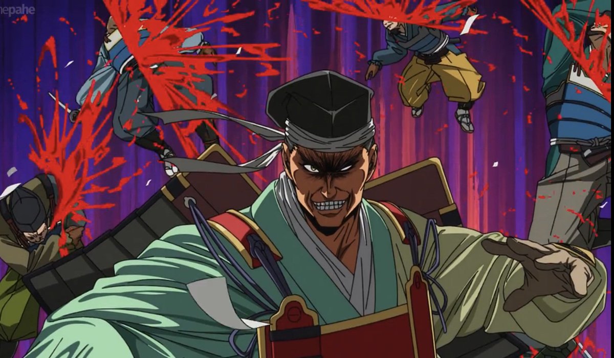 EmmaChuks21's tweet photo. The biggest battle of the arc has finally begun!
With the Suwa Clan already taking heavy losses,this isn't a good start. How will the Elusive Warriors turn things around,and how will this battle end?
The anime somehow even made blood look beautiful
#ElusiveSamurai #้ใไธๆใฎ่ฅๅ https://t.co/TNbJKkblgO