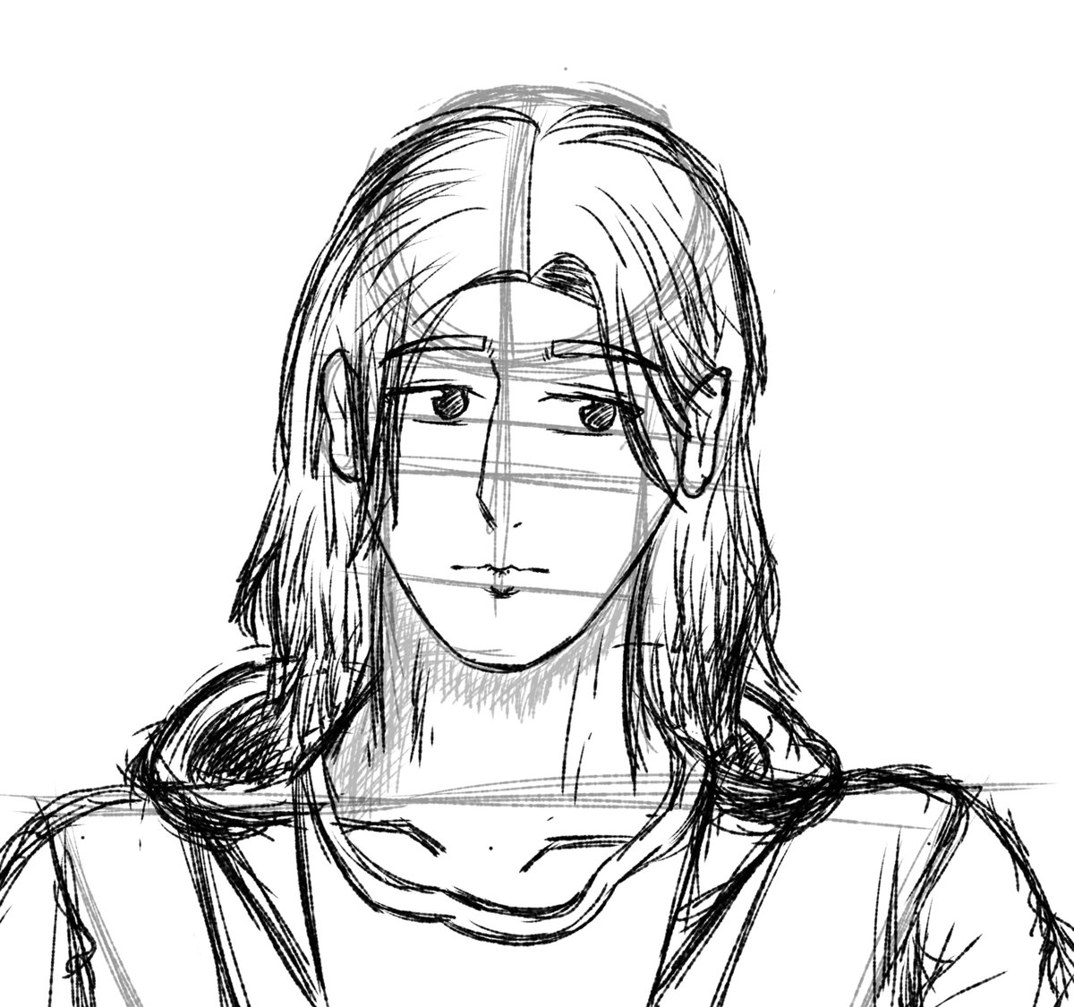 multifuniverse's tweet photo. A quick Severus Snape messy sketch. He is such a cutie wearing a hoodie 😮‍💨

#SeverusSnape https://t.co/S2VIE1ELDH