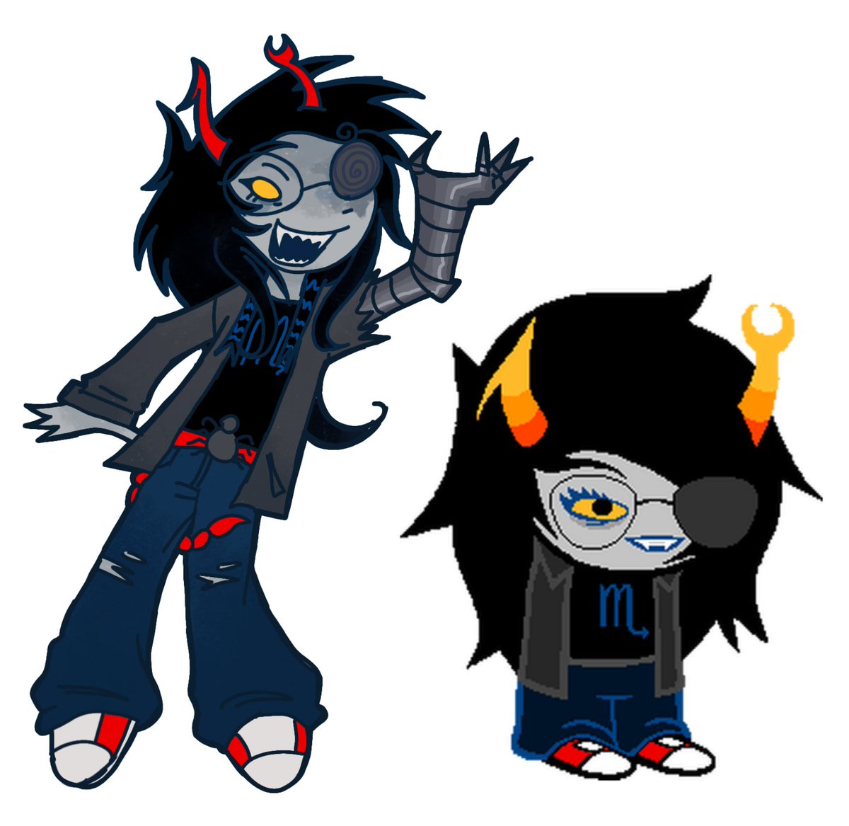 theawesomemlo's tweet photo. living in my vriska world https://t.co/8deI7C167G
