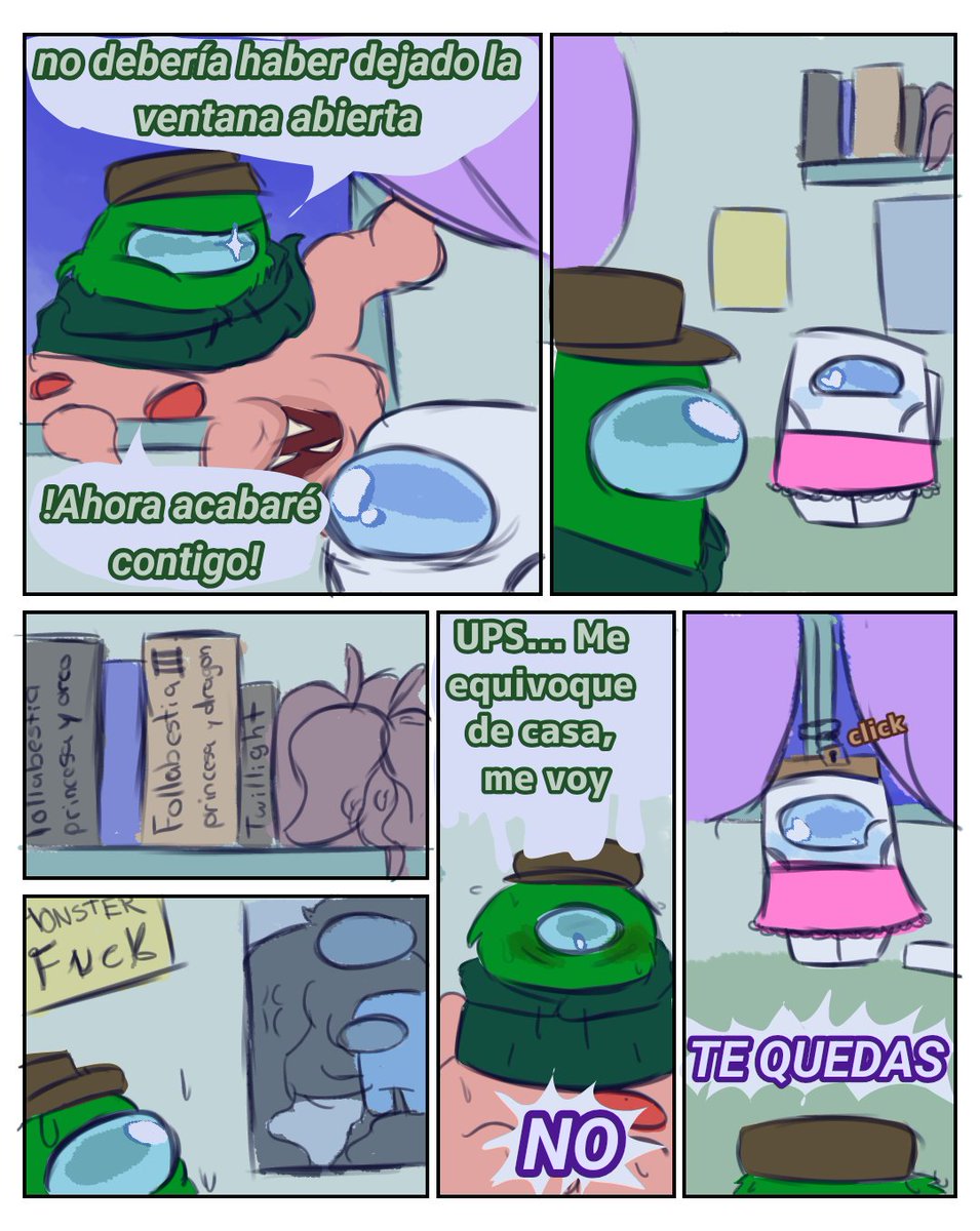 pruskita's tweet photo. Cuando el depredador se vuelve la presa
#amongusshow https://t.co/ClfsS8DldX