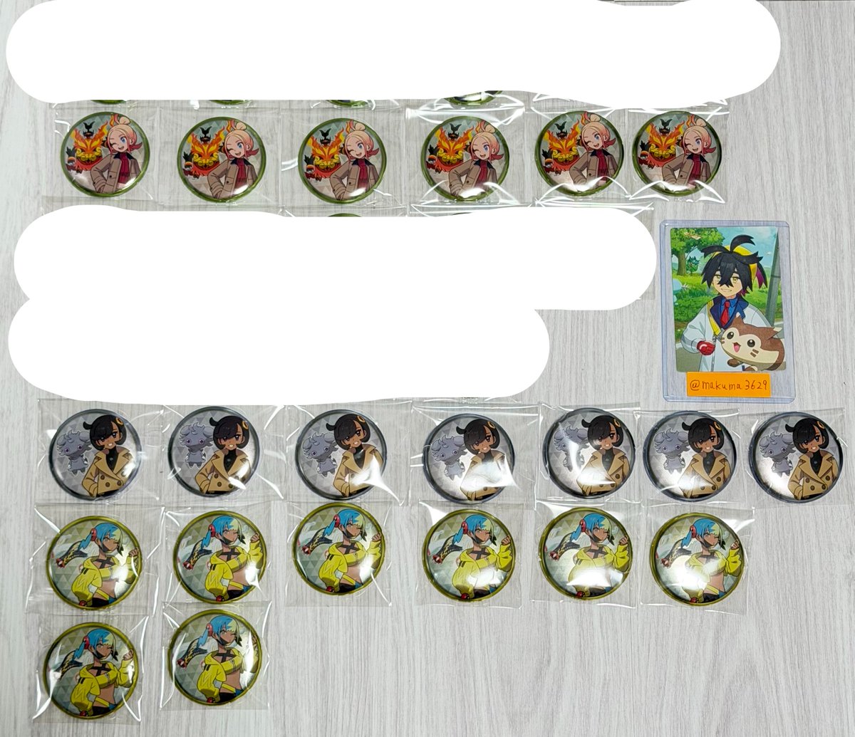 makuma3629's tweet photo. 【交換】ポケットモンスター ポケモン Pokémon LEGENDS Z-A 缶バッジコレクション ミアレ編 A 

譲 : 画像参照

求 : カラスバ

郵送にて交換希望です。
各キャラ残り全て↔︎カラスバ1の
交換も可能でございます。その他
条件も全て検討させていただきますので
検索からもお気軽にお声がけください🙇‍♂️ https://t.co/uc4ElU2G64