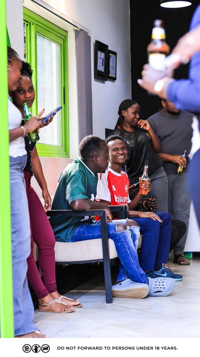 MBU's tweet photo. Some moments don't need a caption..the smiles tell the whole story 😅

Happy 🍻 Day! 

#WorldBeerDay #TunyukeneUBLBeer https://t.co/Ry7teSC3d1