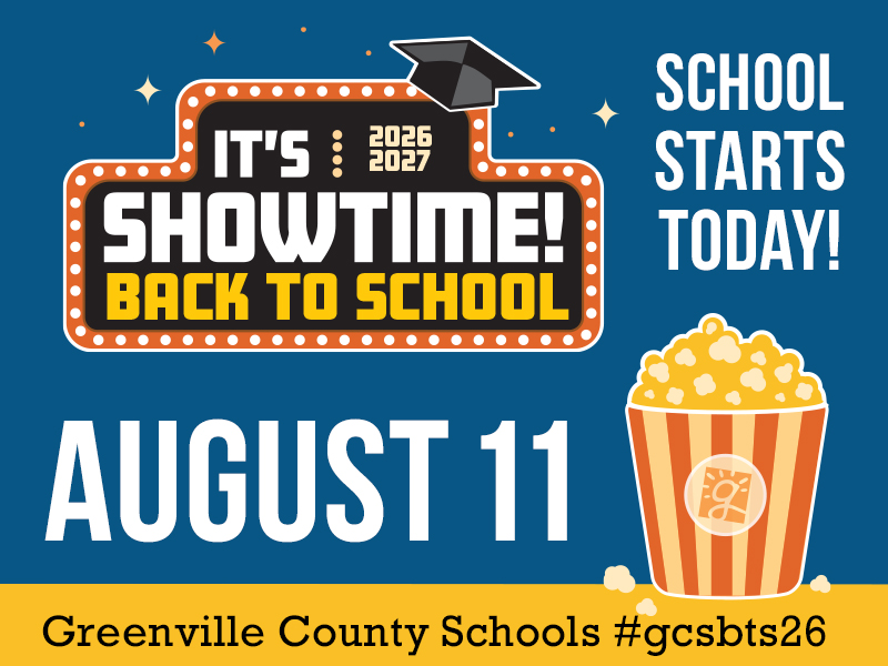 gcschools's tweet photo. Happy First Day of School! We can't wait to see some of your Back to School photos. Print your Back to School signs from here: https://t.co/vFmJdQn1BJ then email your pictures to facebook@greenville.k12.sc.us so we can celebrate the start of another great year together. https://t.co/etJFMI7YGu
