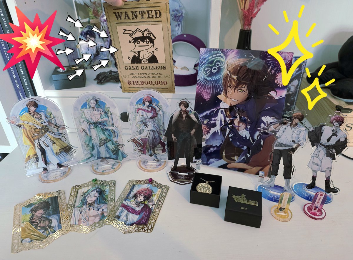 ponya_art's tweet photo. Oh wowie merch drop day!! ๐คฉ
๐ป Birthday merch, Skywards Fates merch, Christmas merch, Avallum anniversary merch, and the cutest LaDS bookmarks and sticky notes from Etsy ๐ฅฐ (Thanks Naih for the rec on those even if it took me a while lmao)
#GalesTreasures #Merchsco https://t.co/QVvGnuOGmS