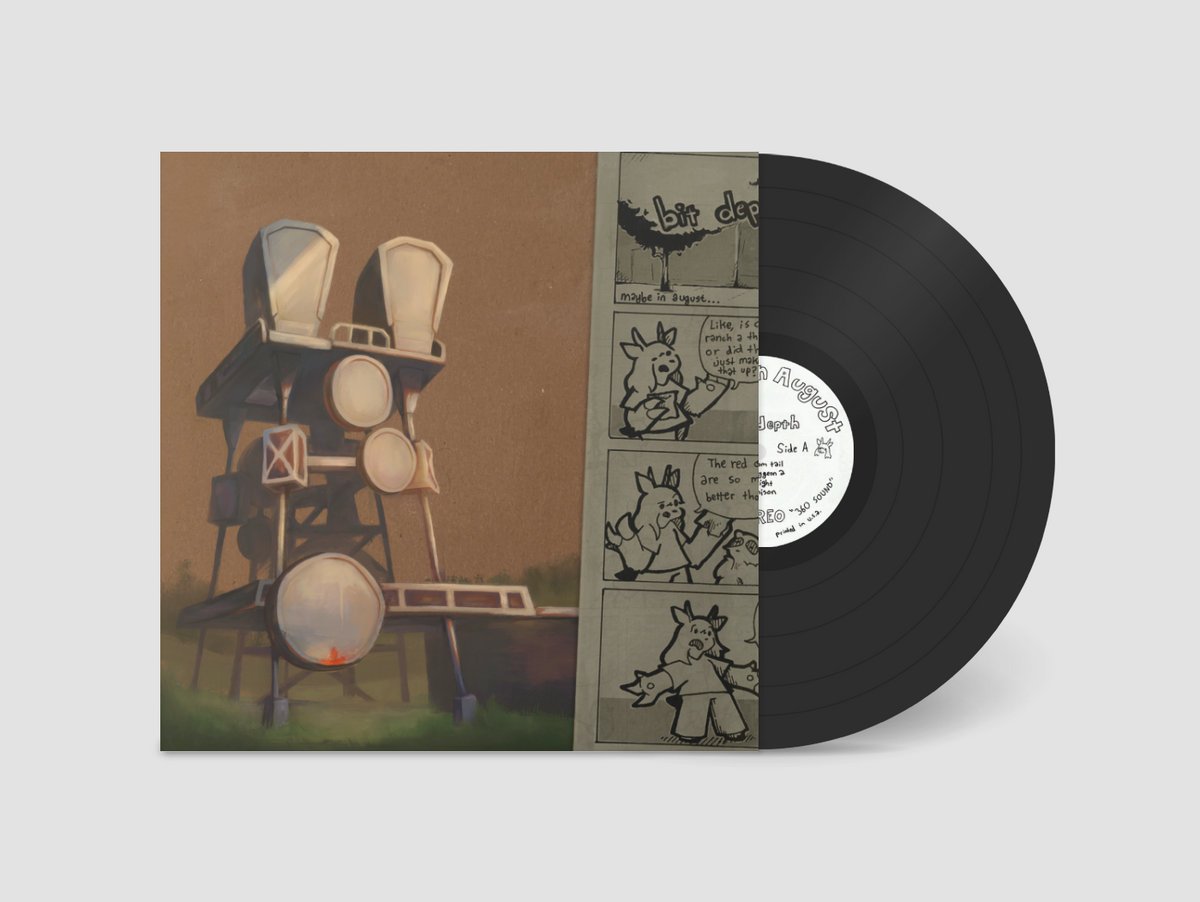 bitdepthh's tweet photo. bandcamp friday!!! we finally have a new album :3

there are currently around 40 vinyl and 40 tapes left but we expect them to sell fast! so this is the last chance to get a physical copy for the foreseeable future... https://t.co/46ryaQrgka