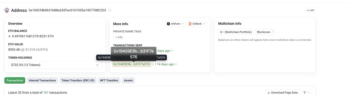 frexresearch's tweet photo. Aped $MONKA
https://t.co/60tIGcxWo4

deploy by https://t.co/oVQKcHcxEq ?
Check this proof image: the factory was deployed via this wallet—0x104Cf4b0631b88a242Fec0161055a7437708C223 (the Sushi factory) https://t.co/KTOkfsKk59