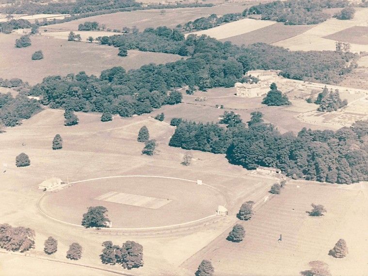 CloseHouseGolf's tweet photo. Did you know that golf hasn't always been the only sport at Close House? As you can see from these photos, it boasted an impressive cricket pitch, dating back to the late 1800s, which was still being played on into the early 2000s. Our 9-hole Yearling course now sits where willow hit leather, but the old cricket Pavilion and the score hut still stand as a reminder of the estate's heritage. 🏏 🤝 ⛳ 

#closehouse #fridayfact #history #heritage #northumberland