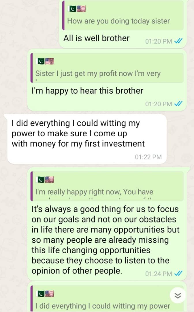 PJeriq17194's tweet photo. Congratulations 🍾🍾🎊🎊🎉🎉from my investor who received his profits successfully thanks for your wonderful feedback I’m proud of you 👍 😍❤️❤️😍 https://t.co/Gaz690zeS5