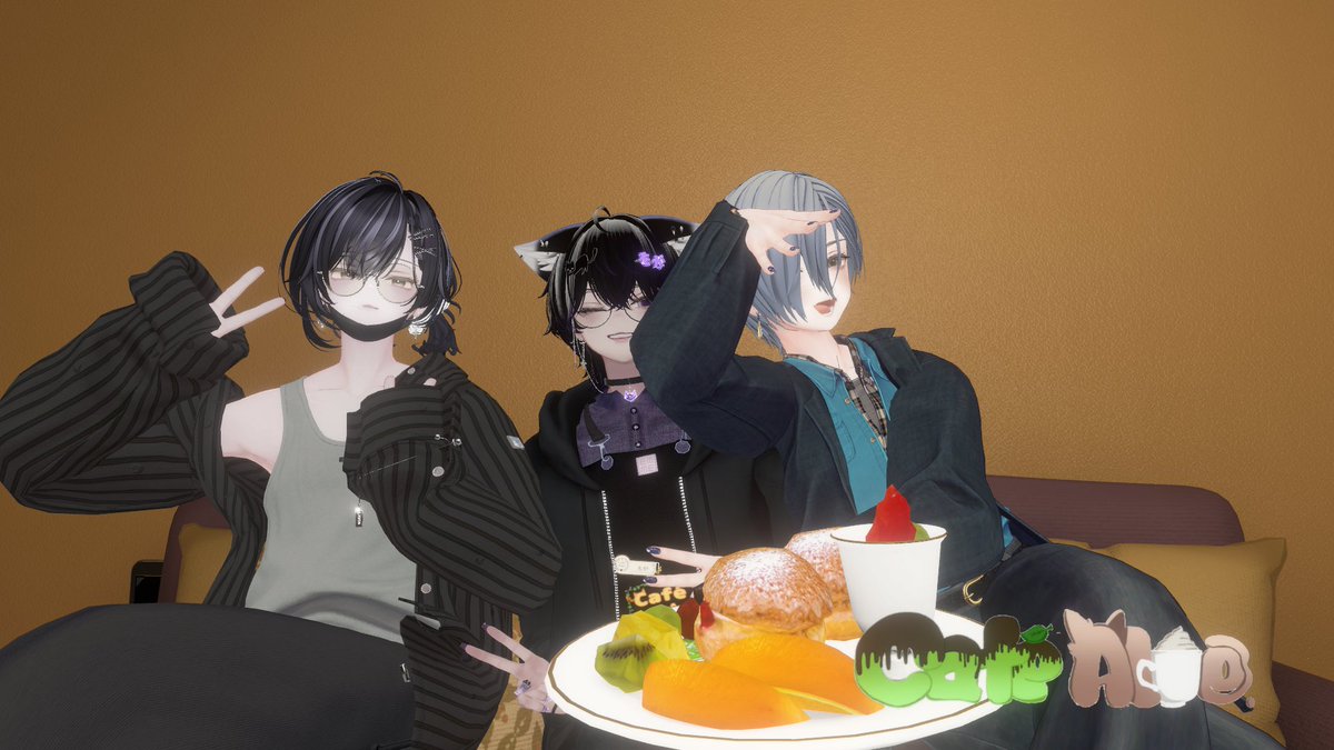 yutyatya832272's tweet photo. 木曜日に四回目cafe alue行ってきた～！！
ファンサが神でたくさんのメロを摂取して幸せでした！
前回まで初めての方に接客あたり続けてたから今回二回目の接客受けれてめっちゃ嬉しかったー！！また行きたい！！
感想alt。
#CaféAlué https://t.co/l4lYVWlEgp