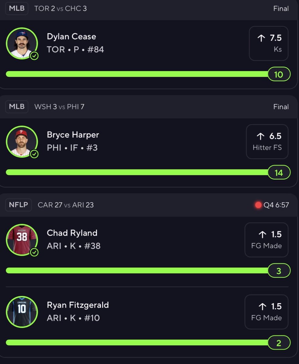 CM3locks's tweet photo. 10x MLB/NFL Bang🍻

#Gambling𝕏   #prizepicks   #MLB   #NFL https://t.co/LFA2gN28d8