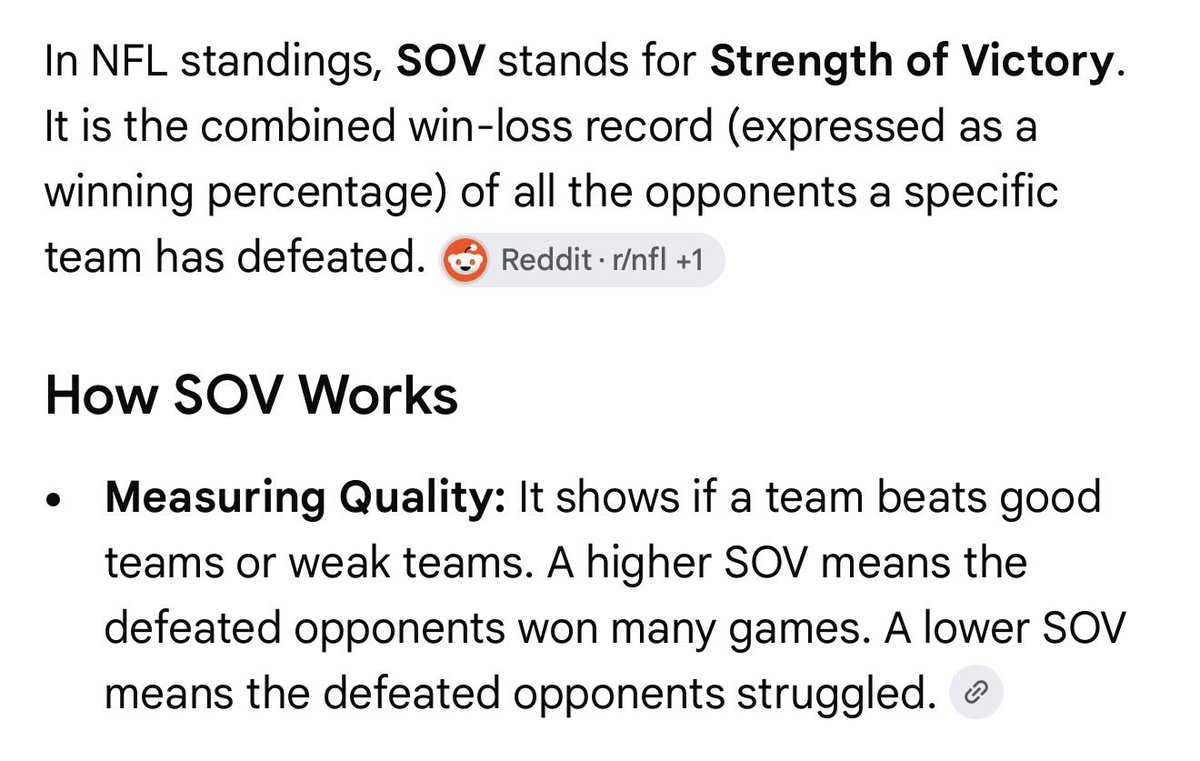 Pick6Buda's tweet photo. @NixToWaddle Well I already see 9 teams with a lower sov including yall and I only looked at afc … so either way you making up stuff 😂 https://t.co/IvOY8p5ANt