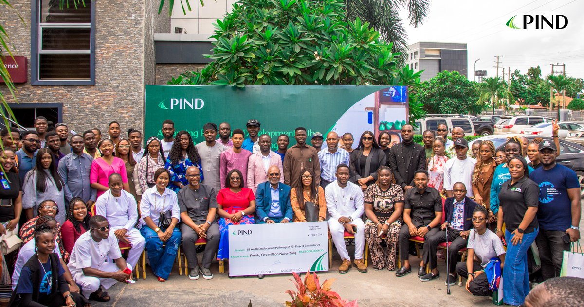 PINDFoundation's tweet photo. 🚀 𝐘𝐨𝐮𝐫 𝐧𝐞𝐱𝐭 𝐣𝐨𝐛, 𝐦𝐞𝐧𝐭𝐨𝐫 𝐨𝐫 𝐢𝐧𝐭𝐞𝐫𝐧𝐬𝐡𝐢𝐩 𝐜𝐨𝐮𝐥𝐝 𝐬𝐭𝐚𝐫𝐭 𝐰𝐢𝐭𝐡 𝐨𝐧𝐞 𝐜𝐨𝐧𝐯𝐞𝐫𝐬𝐚𝐭𝐢𝐨𝐧.

Join PIND this #InternationalYouthDay2026 to connect with employers, mentors & career opportunities across ICT, agriculture, renewable energy, hospitality & more.

📅 Aug. 12 | 📍 Yenagoa

🎟️ Register Today: https://t.co/BCkneBmgPh

📸 Swipe to see highlights from last year's International Youth Day celebration and get a glimpse of the experience that awaits you this year.

#PINDFoundation 
#YouthEmployment 
#CareerPathways
#nigerdelta