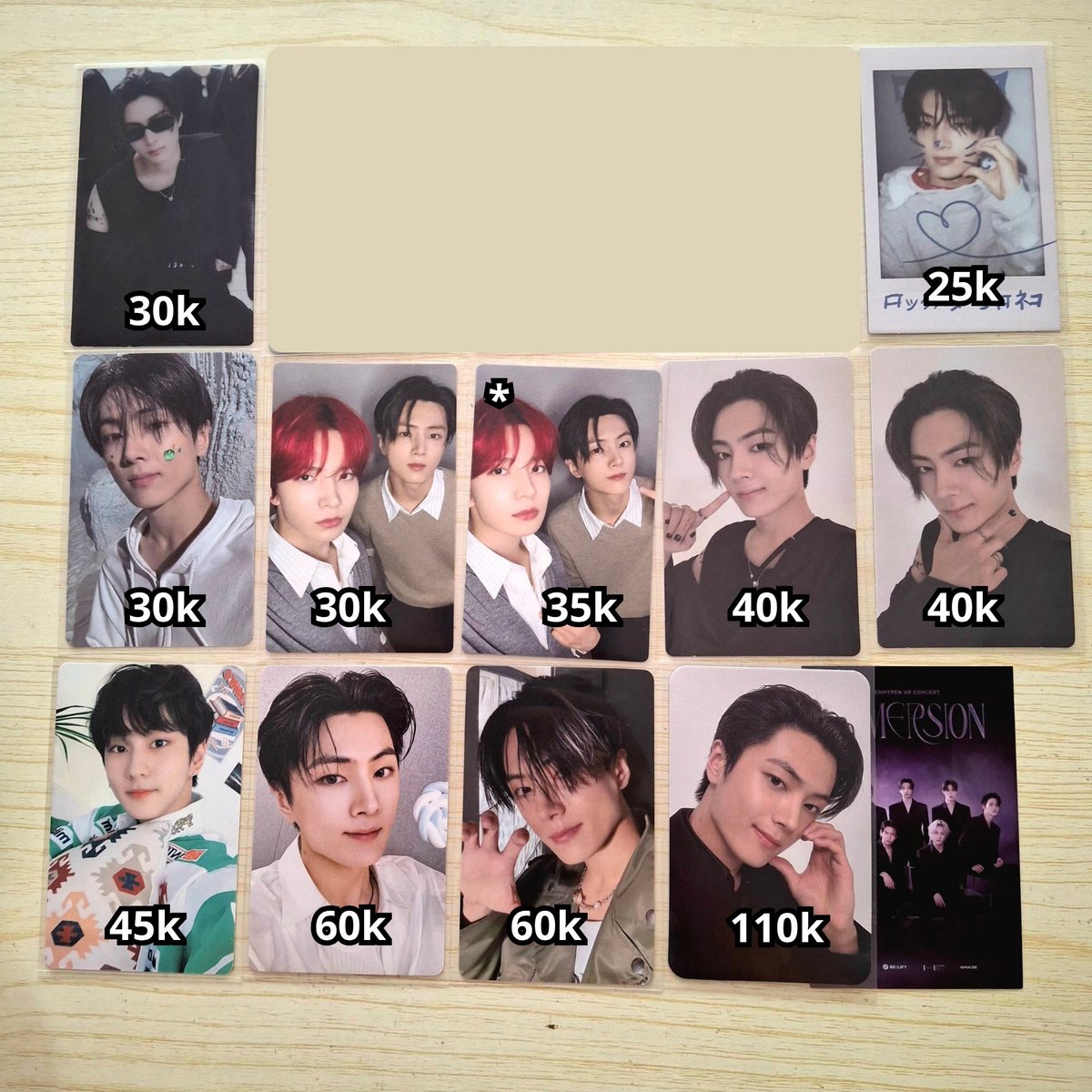 yeayppy's tweet photo. wts aab jay

📍Jakarta Selatan
* damage/flaw
‼️exc admin 9,5% + fee shopee
‼️not for sensitive buyyer
🍊co admin + fee shopee
✅️keep event dp 50%
🎬vidcon for serious buyyer only

‼️tolong @ after dm

wtb wtt photocard enhypen jungwon jay sunghoon cover impick doll bagcharm cat https://t.co/XEm0i3pzTf