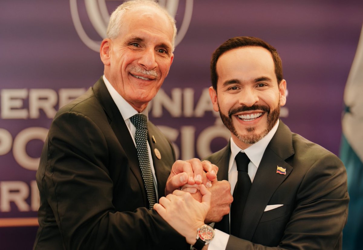 hondudiario's tweet photo. Presidente Asfura sostuvo reunión bilateral con su homólogo colombiano Abelardo de la Espriella - ► https://t.co/iCa27m4V6I https://t.co/qXkmy1m6Vw