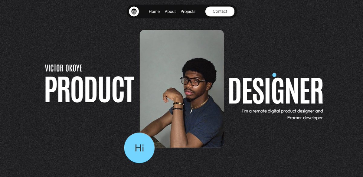 DesignedBy_Vic's tweet photo. So I haven’t been doing my daily design because I’ve been busy updating my portfolio

It was due for a make over

Before and After https://t.co/SiS5CmZcV6