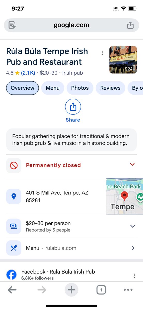TheRealestJMJ's tweet photo. @GoldyHappens Developers sold out years ago. Killing Rula Bula should have been a huge warning. That was a multi-decade institution that supported Pat’s Run and anchored one end of the Ave. https://t.co/PFd4ob8JLW