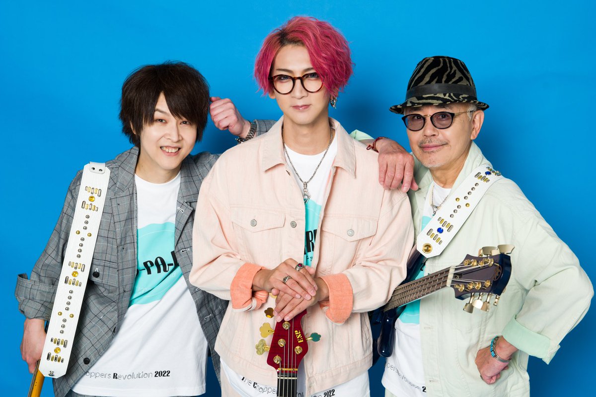 ITR_2011's tweet photo. 【THE CHOPPERS REVOLUTION】

新しい公演が決定しました！

15th Evolution：Project 15
〜チョパレボ結成15周年 Special Live〜

2026/10/14(水)
18:30開場/19:30開演
※入替なし、休憩あり2ステージ

(B/Vo)鳴瀬喜博
(B/Vo)IKUO
(B/Vo)村田隆行
(Key)白井アキト
(Ds)坂東慧
https://t.co/Fn5XGK4Dag https://t.co/KZ3CmBahZ5