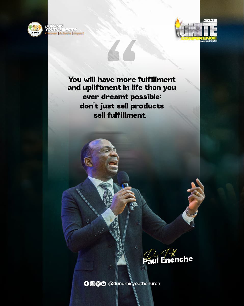 drpaulenenche's tweet photo. Your gift is your vehicle to greatness and influence in Life.

It is better to Live for impact than income; Impact on your world will bring both income and influence.

@drpastorpaulenenche ministering live at Ignite Conference 2026- Day 5 morning https://t.co/MM5KMd2hKN
