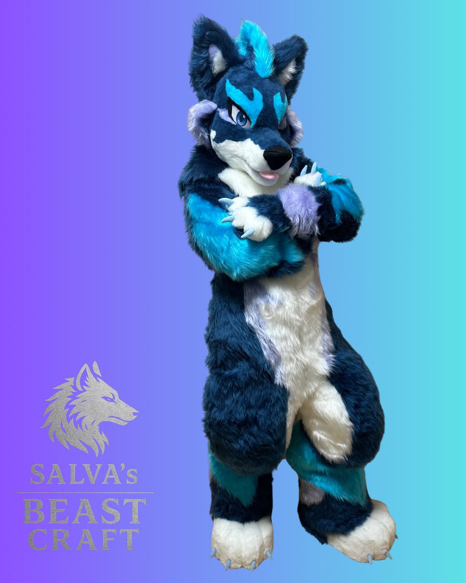 salvabeastcraft's tweet photo. お待たせ致しました！
Sapphire Wolf🐺💎の里親募集開始です！

・身長180センチまで
・頭囲60センチ前後
・足28センチまで
・胸囲110cmまで
・ウエスト90cmまで推奨
・脚あんこ４つ
・尻尾あんこ１つ
・チャック前面
・舌　取り外し可能
・ヘッド　裏地、優しい風くるよUSBコードファン（New）付き←取り外し可能

視界良好！
あんこは全て補充可能
ヘッドまるまる洗えます！！（シャワーで優しく！）

ヤフオク👉https://t.co/RlWMQsyV3L

気になる方はDMへ💌
拡散してくれたら嬉しいです。
宜しくお願い致しますっ！！

#着ぐるみ　#ケモノ　#wolf
#自作　#fursuit