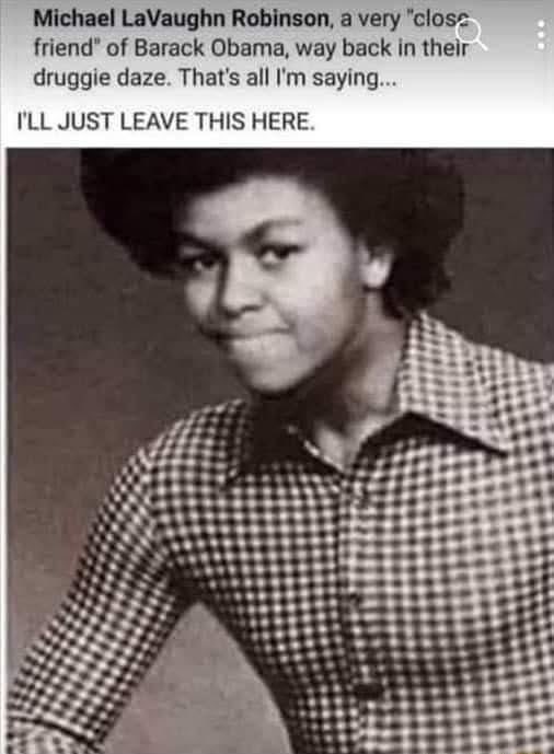jeffhworkman's tweet photo. @MichelleObama 🤨🤨🤨 https://t.co/fMc1j2lTlt