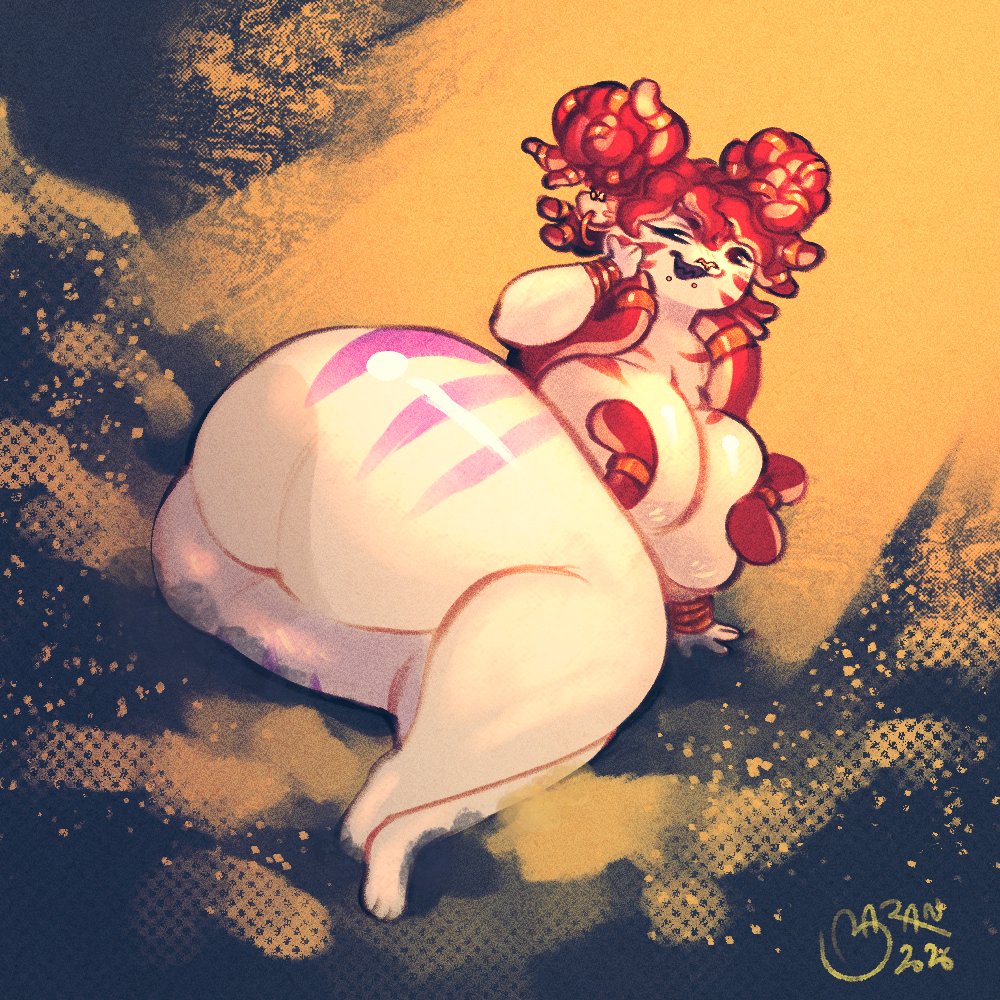 baranarts's tweet photo. big cephalopod butt (sketch comm) https://t.co/ZWdT2nClyf