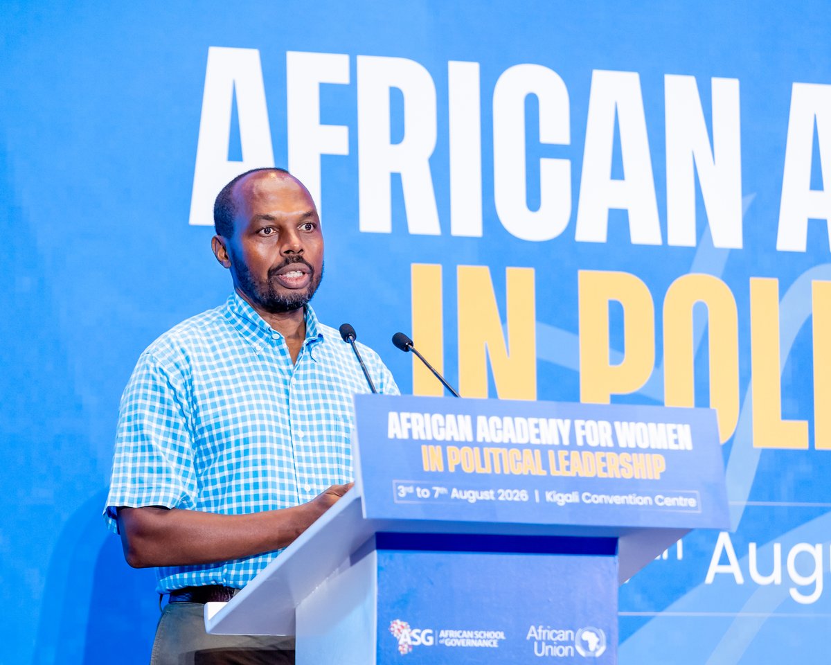 ASG_Africa's tweet photo. As the inaugural cohort of the African Academy for Women in Political Leadership concluded its first week of learning, @Francis_Gatare, ASG President shared closing remarks:

“At ASG, we are deeply privileged to have been entrusted with the responsibility of being part of your journey. This is just one milestone ushering you into the next phase. We are honoured to continue walking alongside you over the next several weeks.”