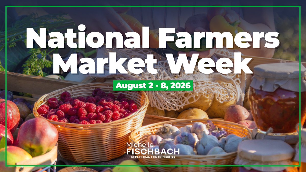 FischbachMN7's tweet photo. Here's to the farmers, artisans, and producers who create a community with their hard work. #MN07 https://t.co/zVPwH9R517