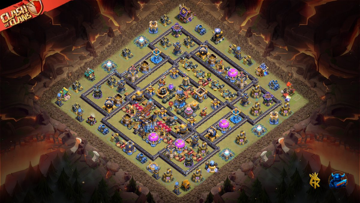 aankancil69's tweet photo. Best TH18 War CWL Base 2026 – Anti 3 Star Town Hall 18 Defense Layout in the August Meta!
📌COPYLINK BASE: https://t.co/cWLEfTd3V4
#ClashOfClans #Coc #th18 #th18base #townhall18 #th18coc https://t.co/dvs05EQ8cv