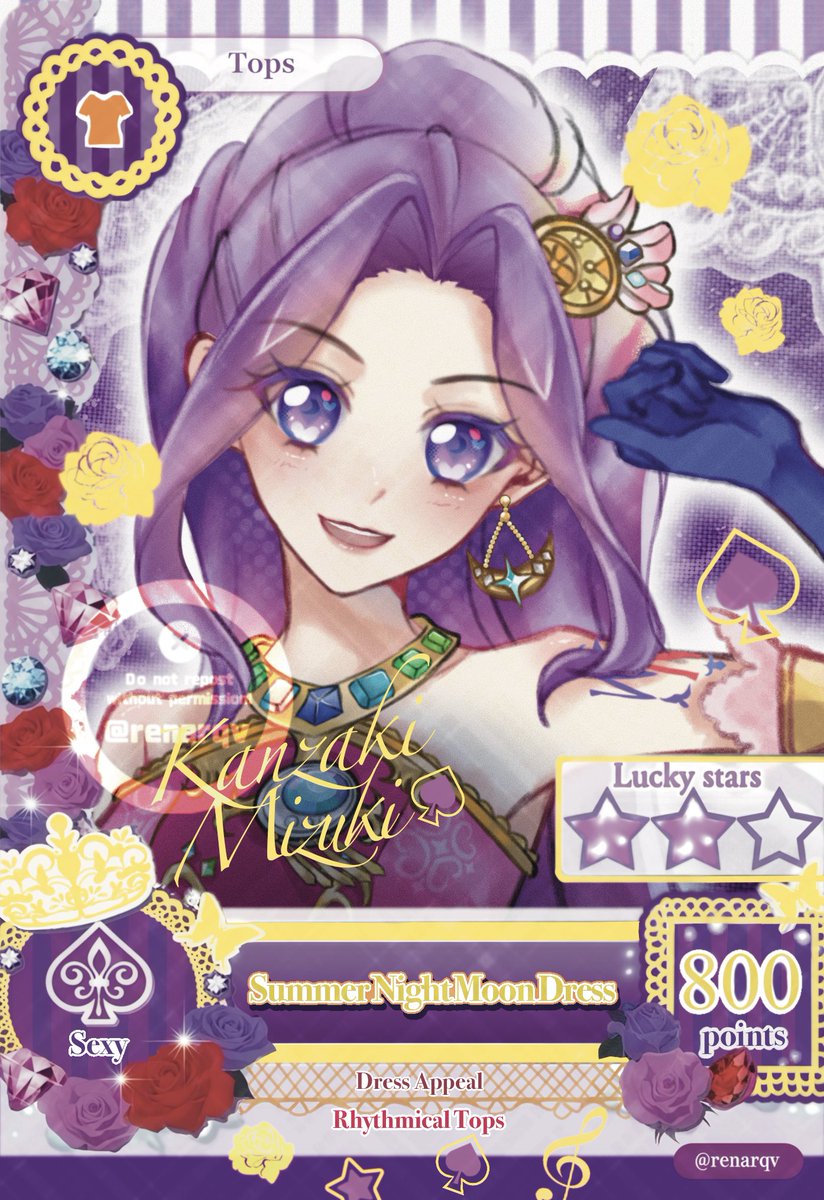 renarqv's tweet photo. #mizuki card 🌹

#aikatsu #アイカツ https://t.co/NLeS3zS3MV