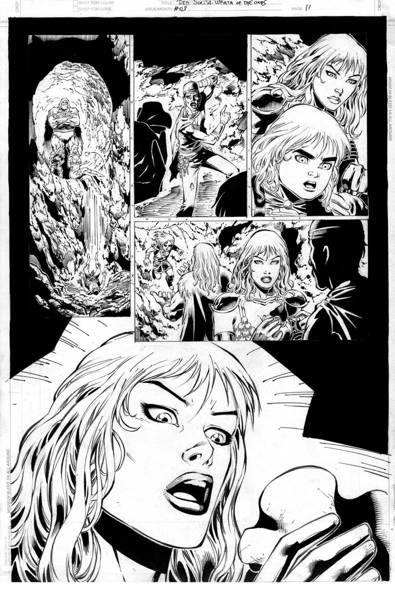 wgpencil's tweet photo. #redsonja #oldstuff https://t.co/UOtidtNDtz