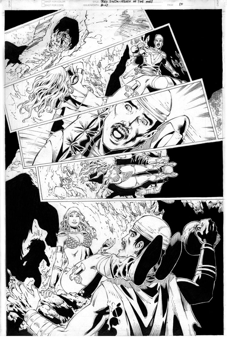 wgpencil's tweet photo. #redsonja #oldstuff https://t.co/UOtidtNDtz
