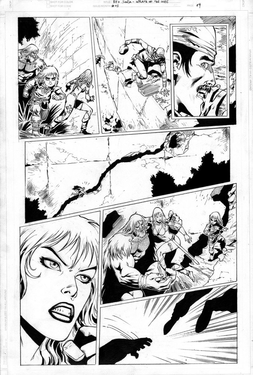 wgpencil's tweet photo. #redsonja #oldstuff https://t.co/UOtidtNDtz
