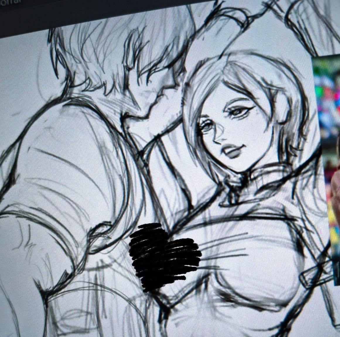 Vani_Brownie's tweet photo. Cooking smth Aeon ♥️ #Aeon #AdaWong #LeonSKennedy https://t.co/6RonVwmC4x