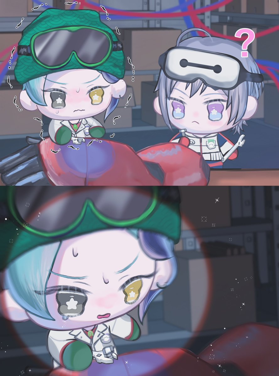 lilimeluly's tweet photo. 🐬: “The bolt Silver-san tightened wouldn't budge at all... Hmph! Ah—no, of course I wasn't giving it my all yet!” https://t.co/7rNK6Ed6ZB
